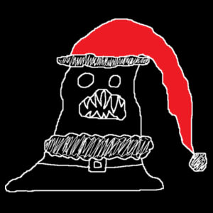 The christmas monster - AS Colour Womens Maple Tee Design