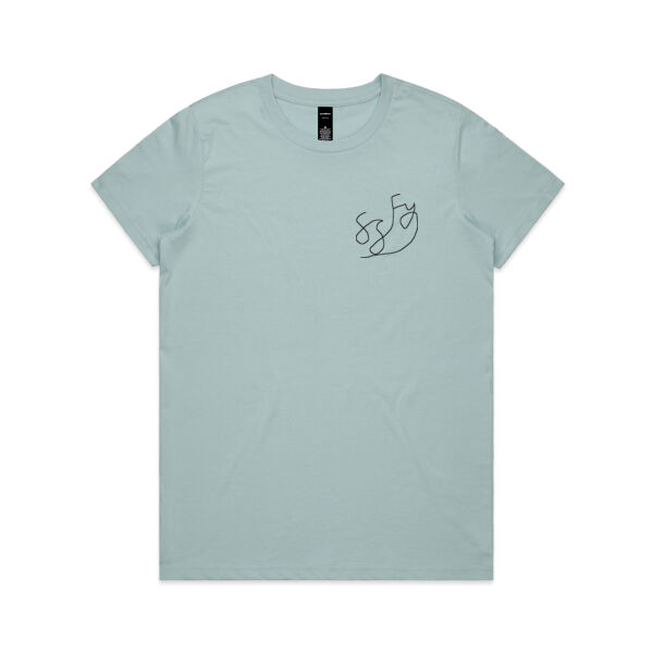 SSFY patch (Black) - AS Colour Womens Maple Tee Thumbnail