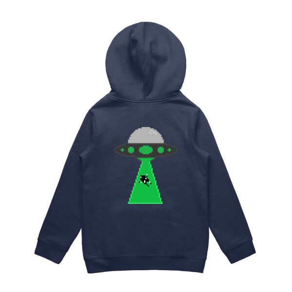 Pixel UFO (Black Patch) - AS Colour Kids Supply Hoodie Thumbnail