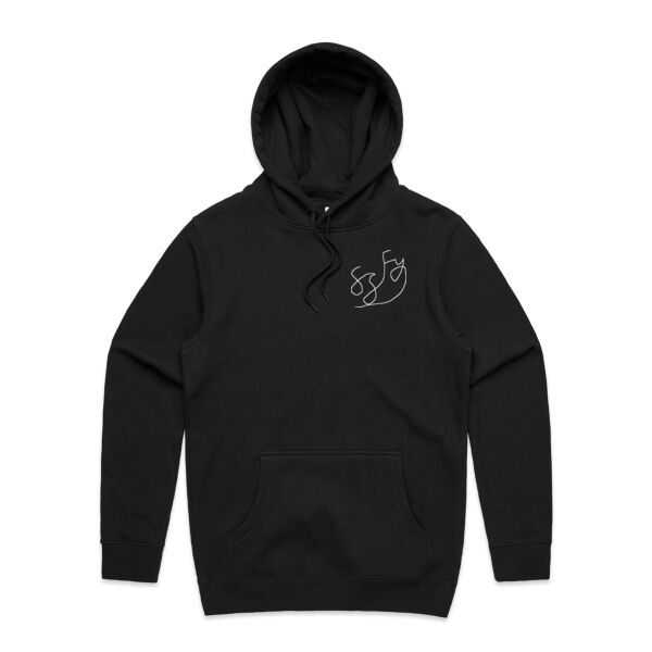 SSFY patch (White) - AS Colour Mens Stencil Hoodie Thumbnail