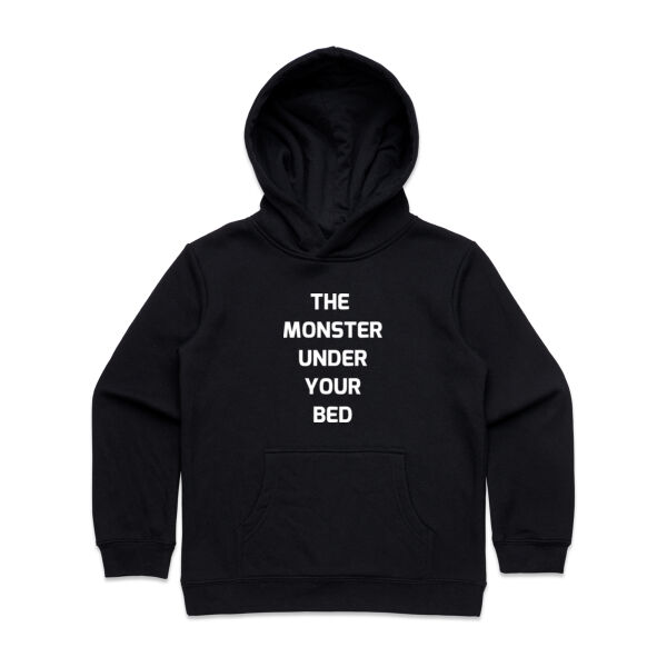 The Monster Under Your Bed (Text) - AS Colour Kids Supply Hoodie Thumbnail